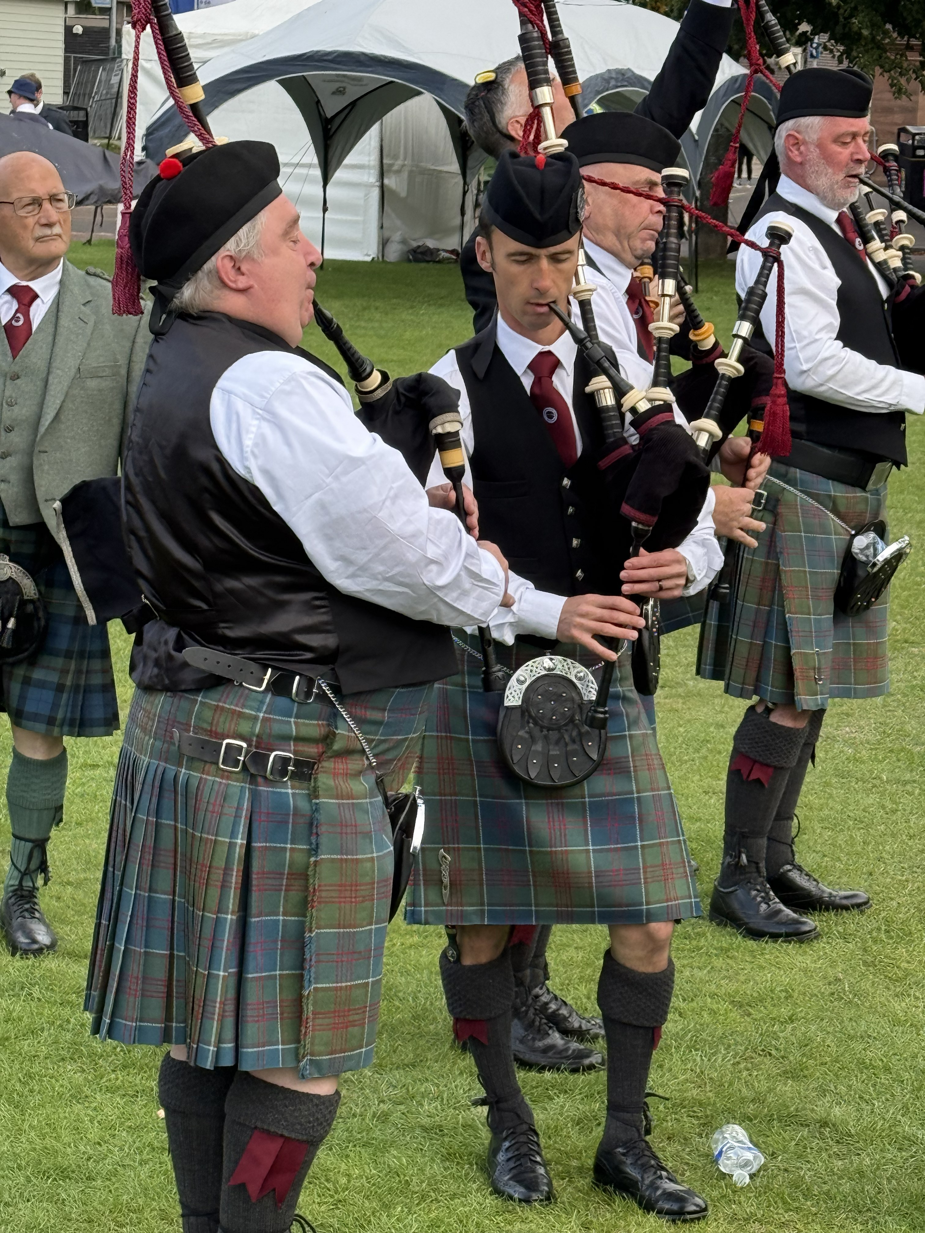 Stockbridge Pipe Band Grade 3B at the World Pipe Band Championships 2026